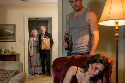 After my husband hi:t me, my parents noticed the b:ruise, said nothing, and walked out without a word. He leaned back with a beer, smiling. “What a well-mannered family.” But half an hour later, the door opened again. This time, I stood. And he sank to his knee.