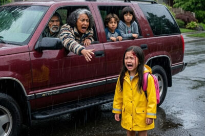 During school pickup, my parents drove away with my sister’s children right in front of my daughter.