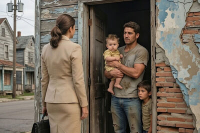 The millionaire went to fire her employee for his absences… but upon opening that door, she discovered a truth that her world of luxury had never shown her.