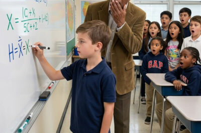 The teacher smashed the chalk in his face and shouted: “You’re only good for begging!”… But what the boy wrote afterward made sure no one ever breathed the same again.