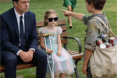 “Your daughter isn’t blind, it’s your wife who’s putting something in her food…” the homeless boy told the millionaire. The secret behind it all made his blood run cold.