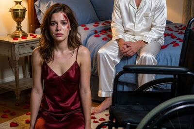 “My Stepmother Forced Me to Marry a Rich but Disabled Man — On Our Wedding Night, I Lifted Him Onto the Bed, We Fell… and I Discovered a Shocking Truth.”