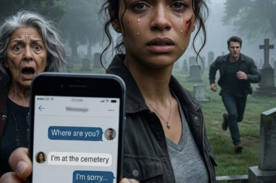 My husband left my father’s funeral to travel with his mistress. But at 3 a.m. I received a message from my father: “my daughter it’s me, dad. Come to the cemetery immediately and very quietly.”