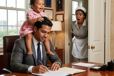 THE POOR MAID’S BABY AVOIDED EVERYONE… BUT CLUNG TO THE MILLIONAIRE — AND THE REASON BEHIND IT LEFT EVERYONE SPEECHLESS…