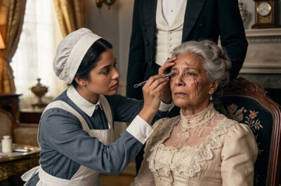 The billionaire’s mother was suffering until a cleaning lady removed something from her head…