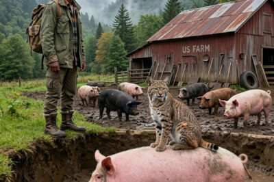 A monkey kept a farmer’s abandoned pigs alive for five years… but when he returned to the mountain and understood the truth, he was completely paralyzed.