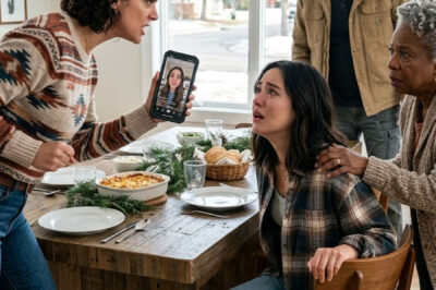 At my Christmas dinner, as I was about to announce my long-awaited pregnancy, my sister-in-law suddenly collapsed dramatically. My mother-in-law shouted,