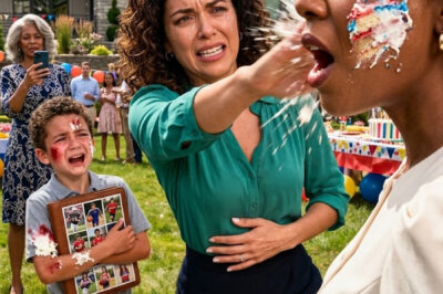 At The Family Party, I Found My Son’s Face Bruised And His Clothes Stained With Food. My Sister Laughed And Said: “It’s Just A Joke.” I Slapped Her Straight Across The Face And …