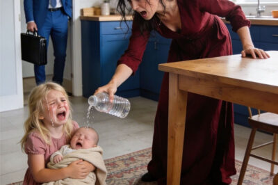 His daughter trembled as she pleaded, “Please… don’t hurt us anymore.” When the billionaire arrived home unannounced, what he discovered chilled him to the bone… and justice came swiftly.