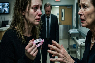 The morning I found my husband’s wedding ring inside a sealed hospital envelope and a smear of dried blood on the discharge papers, I thought I was identifying his body—until eleven months after the funeral, a parking-lot camera caught him stepping out of a black SUV, and the only message he sent me said, “I never left you… they made me,” but who was “they,” and why did my mother collapse when she saw the footage?