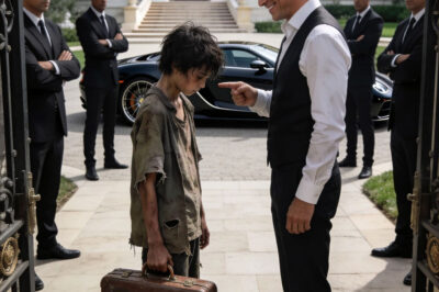 A 12-year-old boy with a broken suitcase said he owned part of the company: the CEO mocked him… Minutes later, the board of directors fell silent.