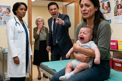 “At my baby’s three-month checkup, the doctor called me into a separate room and lowered his voice so no one else could hear him, and what he said