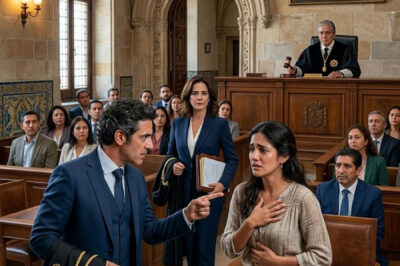 Se Burló De Su Esposa Por No Tener Abogado — Hasta Que Llegó Su Madre Y Sorprendió Al Juzgado…