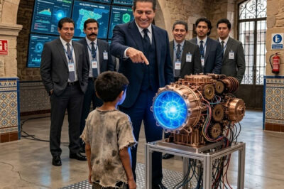 “Yo Arreglo Este Motor” — El Millonario Se Ríe, Hasta Que El Niño Salvó El Proyecto… Y Luego Quedó En Shock Con Lo Que Vio…