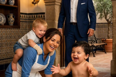 UN MILLONARIO PUSO CÁMARAS PARA ATRAPAR A LA NIÑERA… Y LO QUE HIZO SU HIJO LO DEJO SIN PALABRAS…