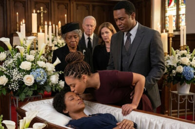 At my daughter’s funeral, her husband’s mistress leaned close and whispered, “I won”… until the lawyer stepped forward, asked for silence, and began reading the will.