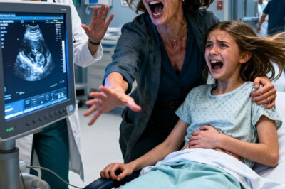 My 15-year-old Daughter Had Been Complaining Of Nausea And Stomach Pain. My Husband Said, “She’s Just Faking It. Don’t Waste Time Or Money.” I Took Her To The Hospital In Secret. The Doctor Looked At The Scan And Whispered,”there’s Something Inside Her-•.” I Could Do Nothing But Scream…