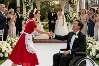 The paraplegic mafia boss was abandoned at his own wedding — The humble maid said, “Shall we dance?”