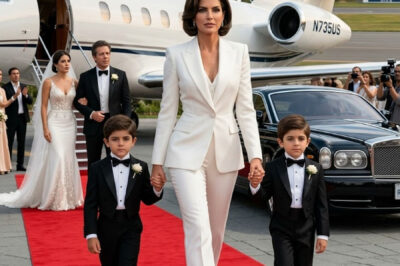 The ex-husband invited his “poor” ex-wife to his wedding — she arrived on a billionaire’s jet with her twins and said 3 words that left him embarrassed.