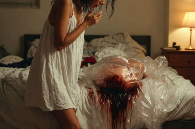 THE SMELL WASN’T COMING FROM THE BED… IT WAS COMING FROM A SECRET THAT HAD BEEN SLEEPING NEXT TO ME FOR THREE MONTHS.