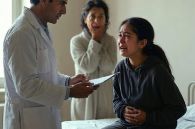 My 15-year-old daughter said she’d been feeling unwell for weeks… but my husband insisted she was just faking it. When I finally took her to the hospital secretly, the doctor said something that chilled me to the bone… and at that moment I understood that something terrible was happening.