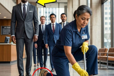 She went to work every day in her worn-out shoes… the millionaire noticed this and one day he did something incredible.