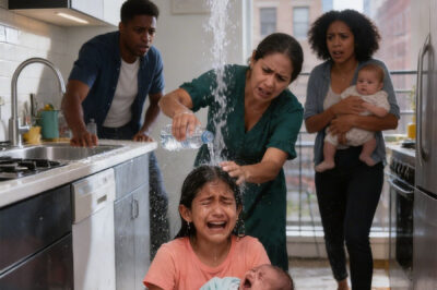 At that moment, the housekeeper, Maria, appeared in the doorway…