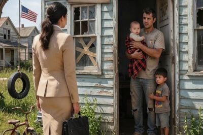 The millionaire went to fire her employee for his absences… but when that wooden door opened, her whole perfect world began to crumble.