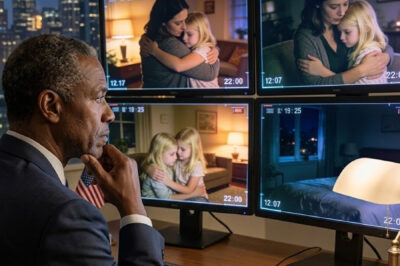 The billionaire pretended to leave for Europe… but what he saw on the hidden cameras between his housekeeper and his daughters left him frozen.