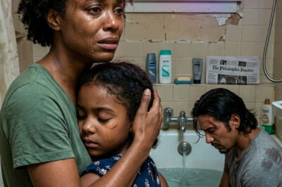 My 5-year-old daughter spent over an hour in the bathroom with my husband…
